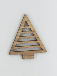 XMAS CHARM - WOODEN TREE