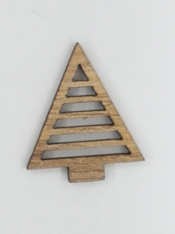 XMAS CHARM - WOODEN TREE