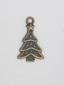 XMAS CHARM - TIB STYLE  23MM XMAS TREE