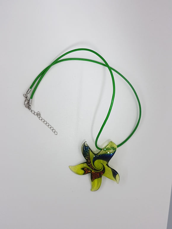 CORD - LEATHER NECKLACE - 17'' WITH LOBSTER CLASP