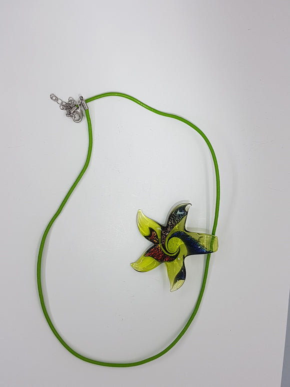 CORD - LEATHER NECKLACE - 17'' WITH LOBSTER CLASP