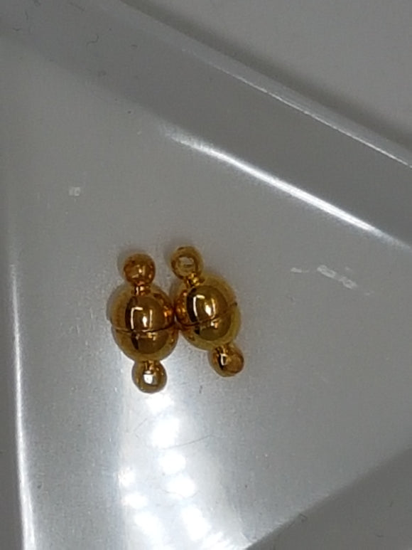 CLASPS - MAGNETIC - BRASS - DARK GOLD