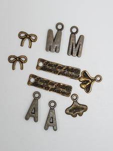 CHARMS - MIXED- ANTIQUE BRONZE COLOUR