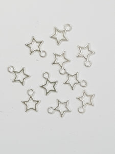 CHARMS - MIXED- ANT. SILVER & SILVER COLOUR