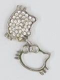 CHARMS - CAT HEAD - SILVER COLOUR