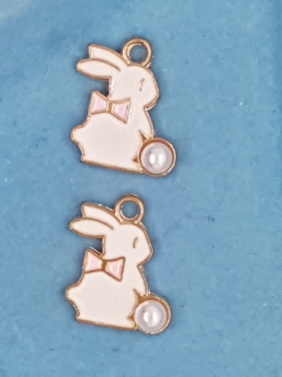 CHARMS - RABBIT - ENAMELLED