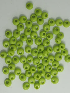 TOHO FRINGE SEED BEADS - GREEN/YELLOW