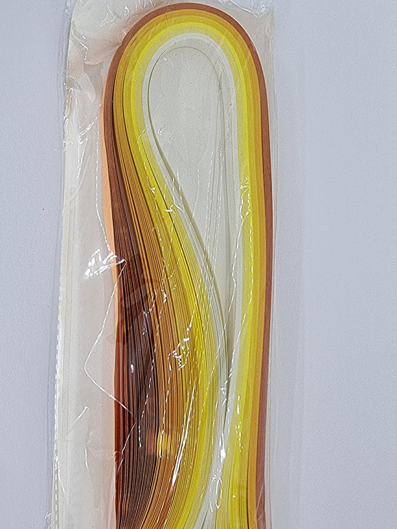 QUILLING/PAPER BEADS - 10MM PAPER STRIPS - MIXED COLOURS