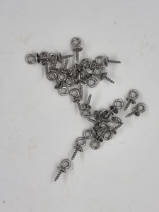 BAIL HANGER - S/STEEL SCREW EYE PIN PEG - 10X4MM