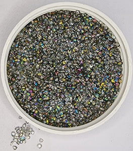 GLASS CHIPS/BEADS - LAVENDER