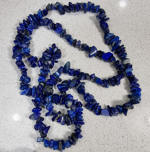 GEMSTONE BEAD CHIPS - LAPIS LAZULI