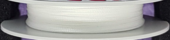 BEADING THREAD- 0.4MM - THICK - POLYESTER - WHITE COLOUR