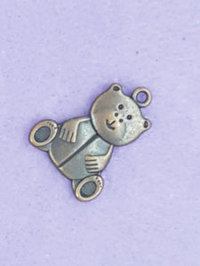 CHARMS - BEAR - 25 X 19MM - COPPER COLOUR