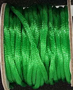 CORD - NYLON  - 2MM GREEN COLOUR