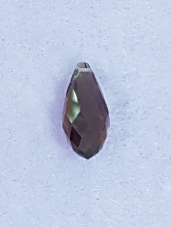 TEARDROPS - 20 X 10MM FACETED GLASS - LIGHT AMETHYST