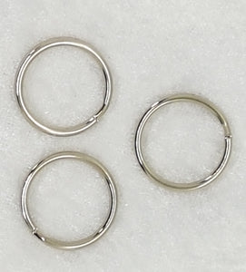 JUMPRINGS/SPLIT RINGS- 20MM SILVER