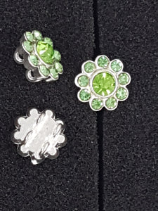 MULTI LINKS - 2 HOLE - 10 X 10MM LIGHT GREEN COLOUR