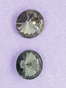 RIVOLI - 16MM GLASS ROUND - SMOKEY GREY