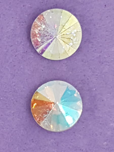 RIVOLI - 16MM GLASS ROUND - AB COLOUR