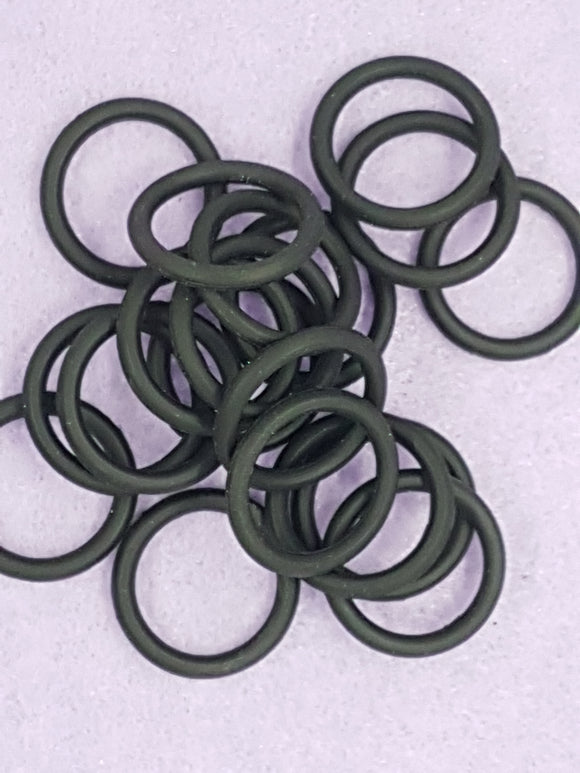 JUMPRINGS - RUBBER 23MM BLACK COLOUR