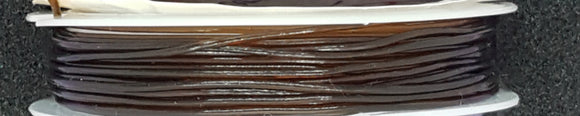 STRETCH BEADING THREAD- 1MM - CHOCOLATE COLOUR