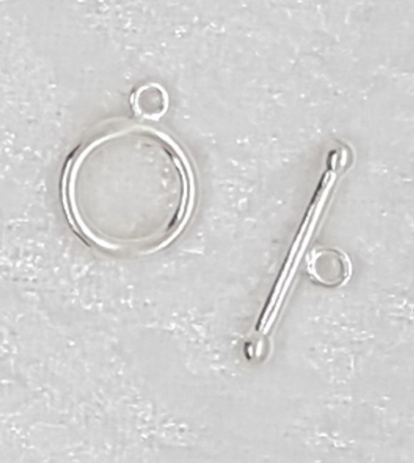 TOGGLES - BRASS - SILVER COLOUR