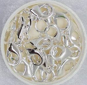 LOBSTER CLASPS - SILVER 23MM
