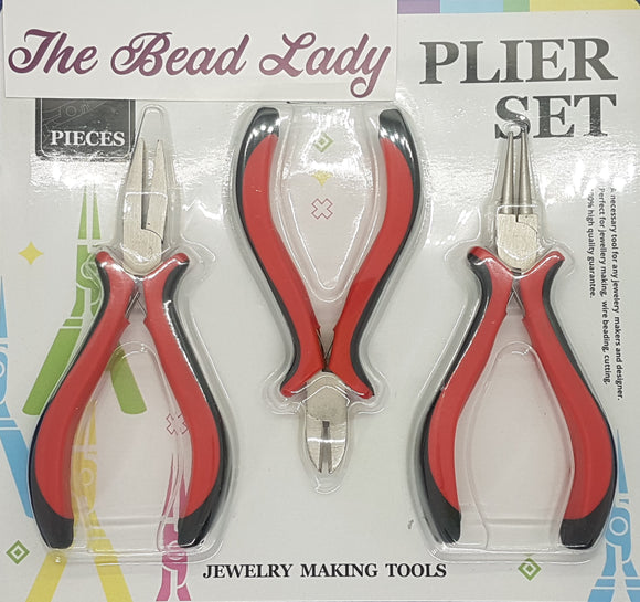 3 PIECE PLIER SET