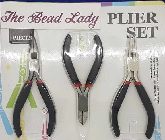 3 PIECE PLIER SET