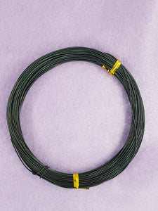WIRE - ALUMINIUM - 20G (.8MM) BLACK COLOUR