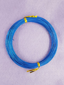 WIRE - ALUMINIUM - 20G (.8MM) COBALT COLOUR